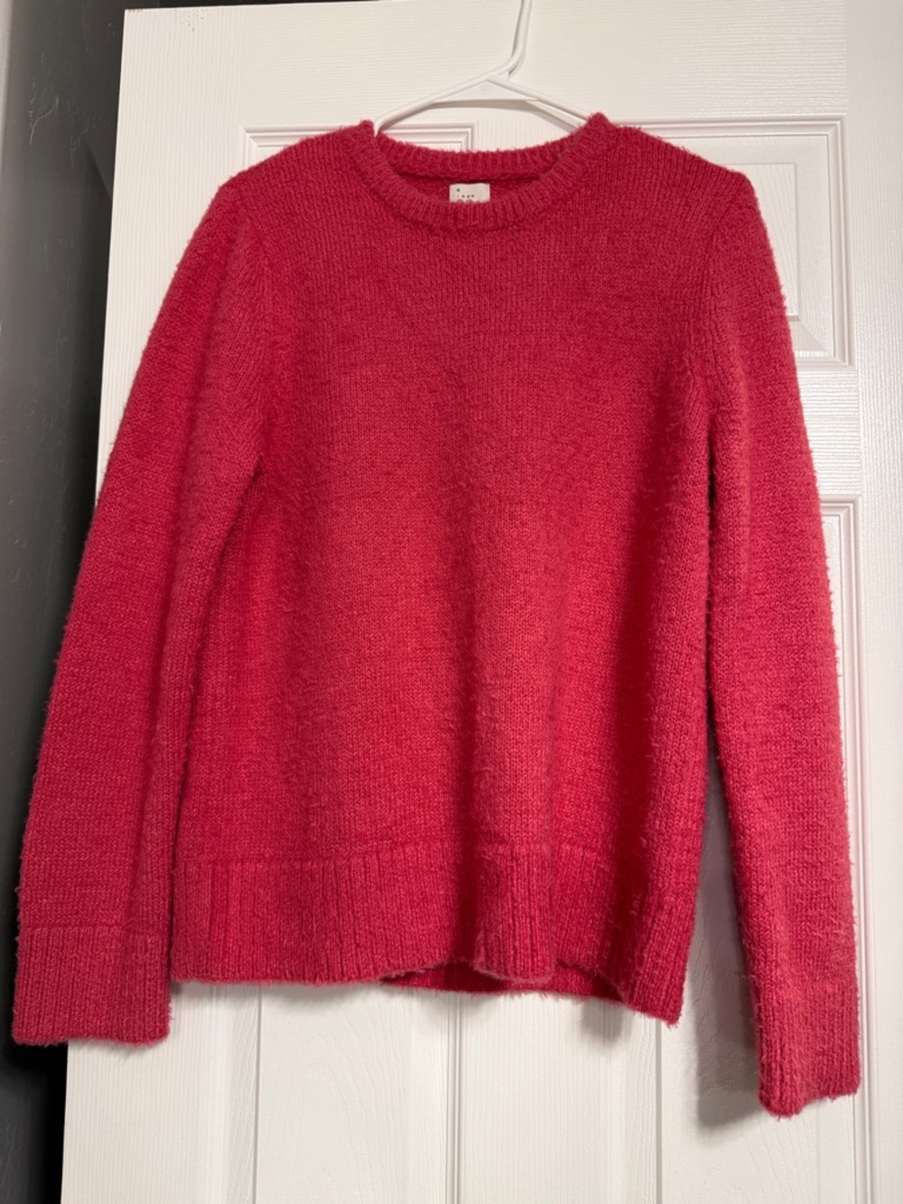 a new day Bright Pink Crewneck Sweater